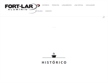 Tablet Screenshot of fortlar.com.br